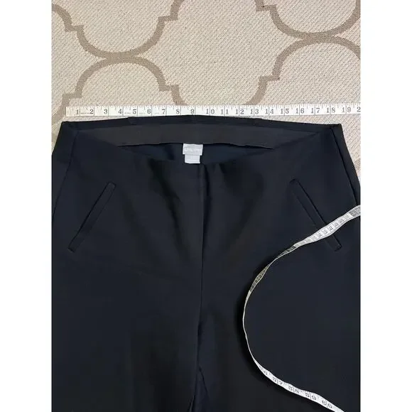 Chico’s Black SO Slimming 360 Juliet Full Length Ponte Knit Slim Pants, Size 16 - Picture 5 of 15